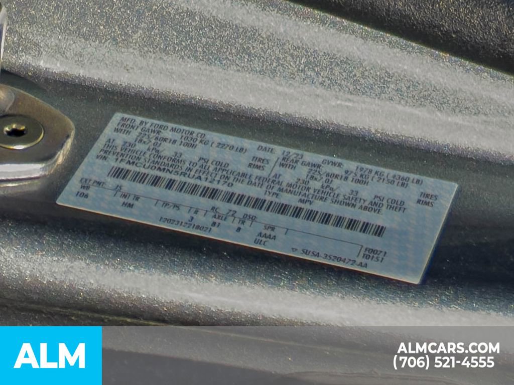 Used 2024 Ford Escape ST-Line image 21