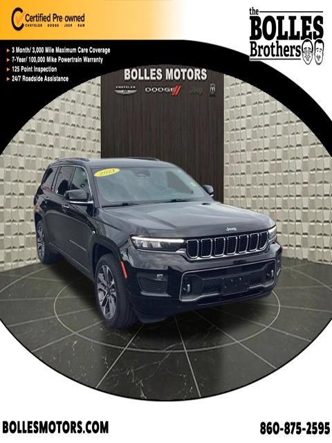 Certified 2021 Jeep Grand Cherokee L Overland w/ Luxury Tech Group IV AWD/4WD video 1