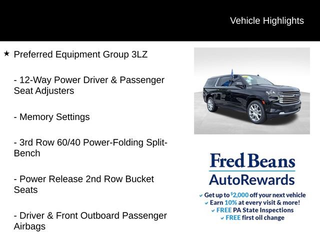 Used 2021 Chevrolet Suburban High Country AWD/4WD image 10