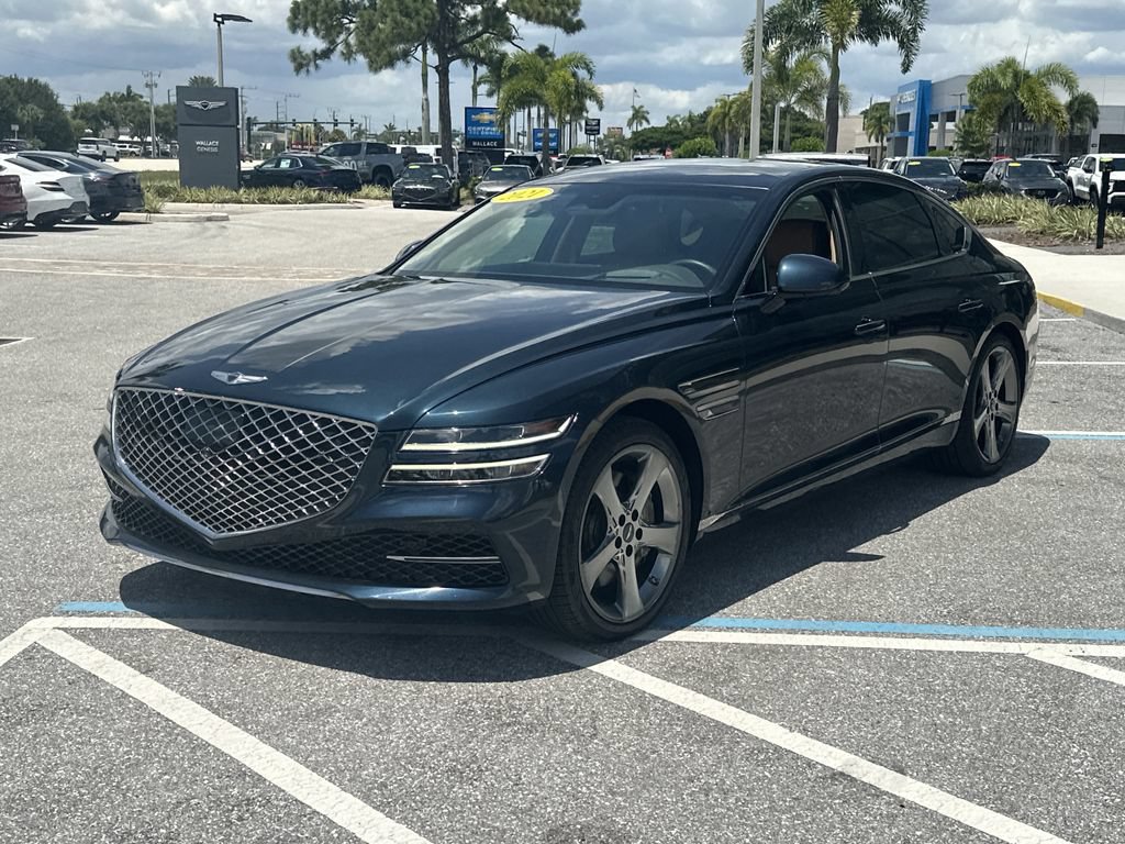 Used 2021 Genesis G80 3.5T w/ Prestige Package AWD/4WD image 3