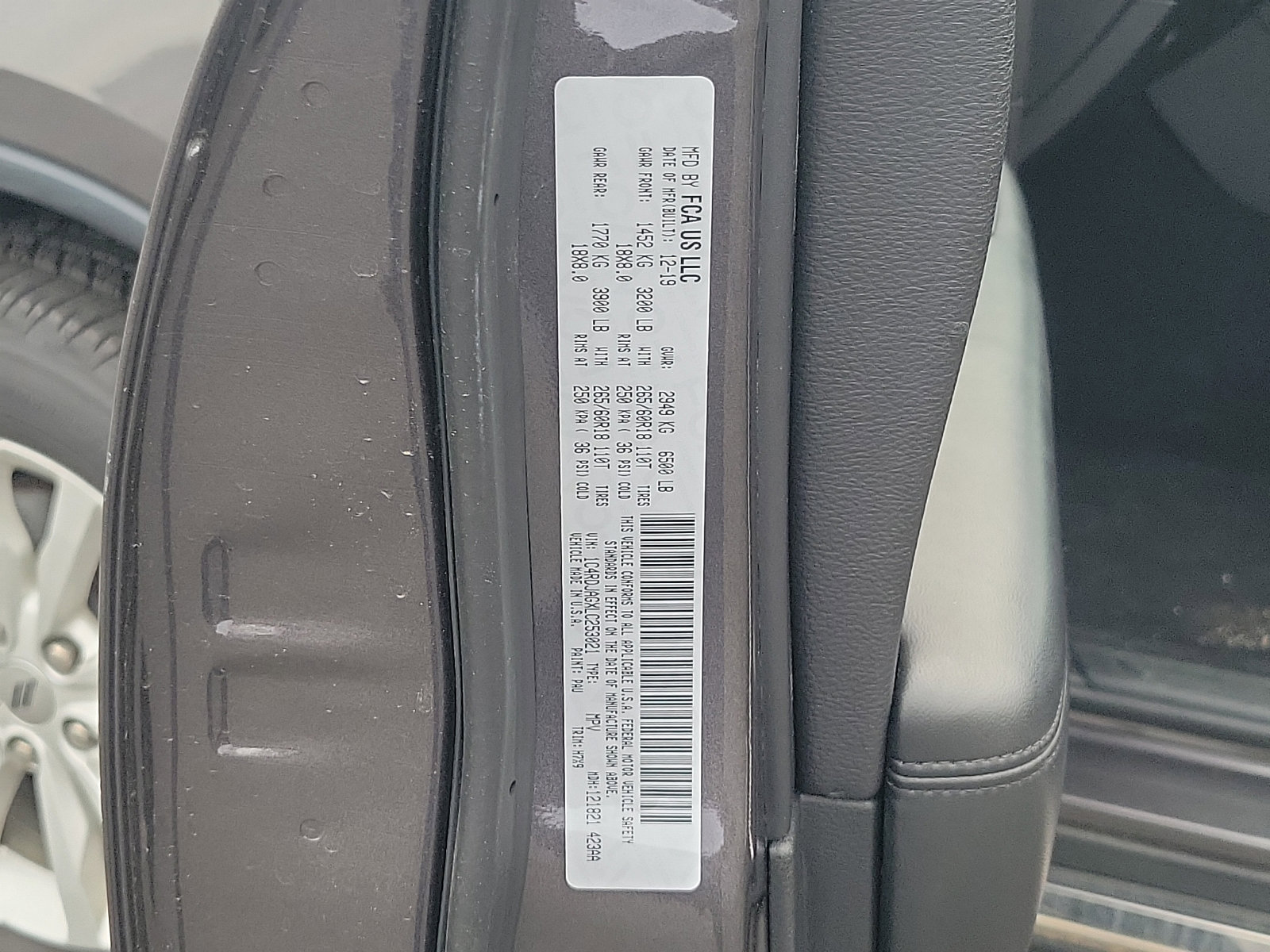 Certified 2020 Dodge Durango SXT image 23