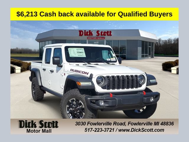 New 2026 Jeep Gladiator Rubicon w/ Technology Group AWD/4WD image 1