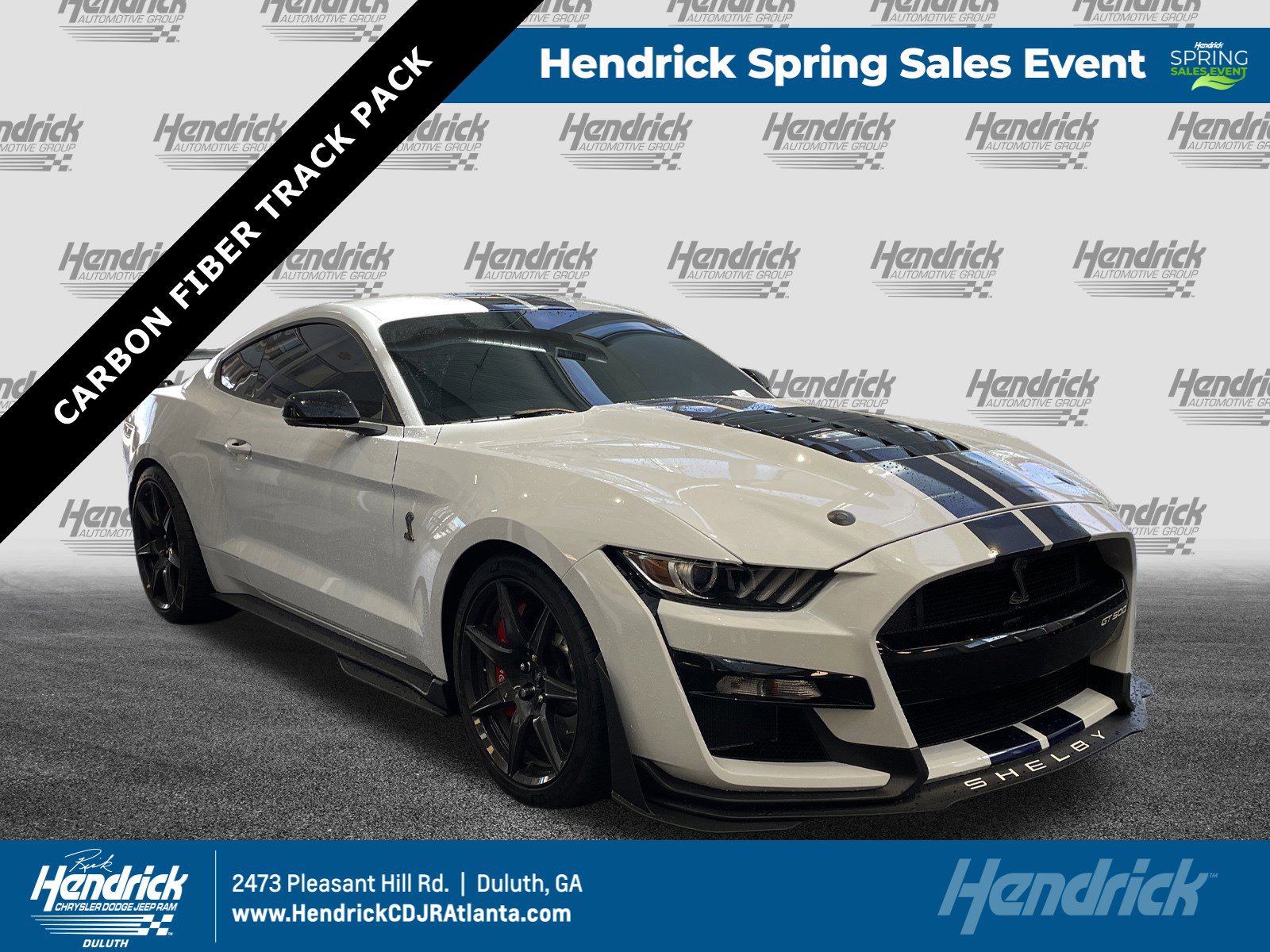 Used 2021 Ford Mustang Shelby GT500 w/ Carbon Fiber Track Pack RWD image 1