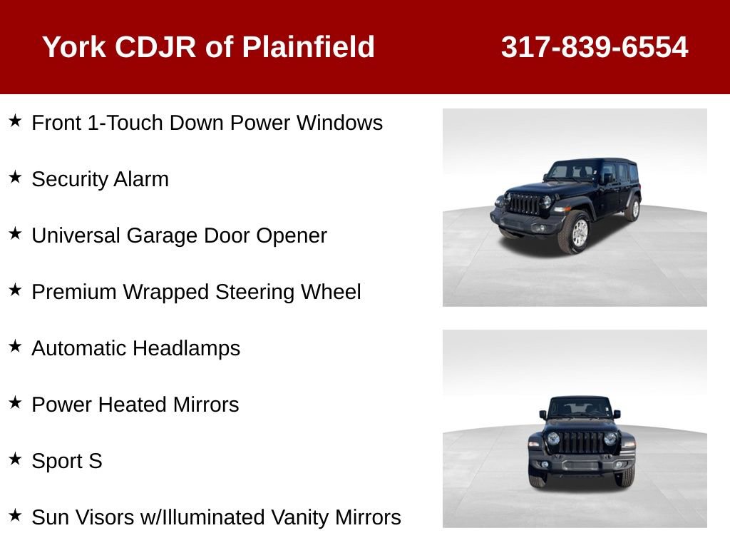 Used 2023 Jeep Wrangler Sport S image 18