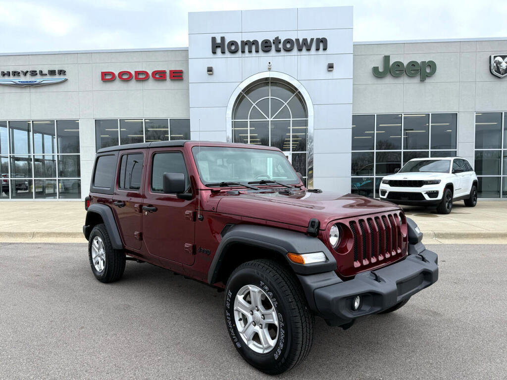 Used 2021 Jeep Wrangler Unlimited Sport video 1