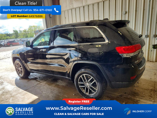Used 2017 Jeep Grand Cherokee Limited AWD/4WD image 3