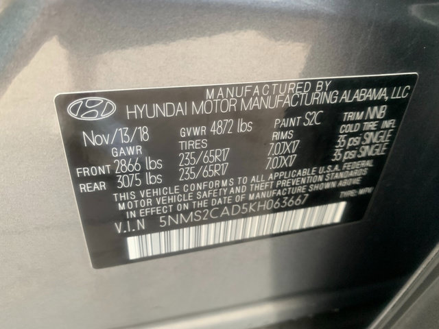 Used 2019 Hyundai Santa Fe SE AWD/4WD image 28