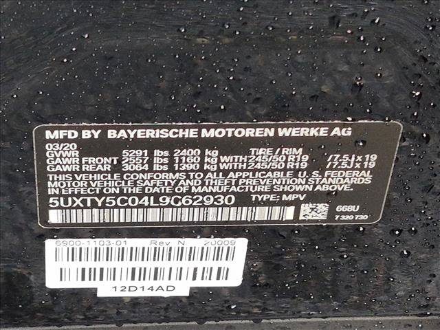 Used 2020 BMW X3 xDrive30i w/ Convenience Package AWD/4WD image 22