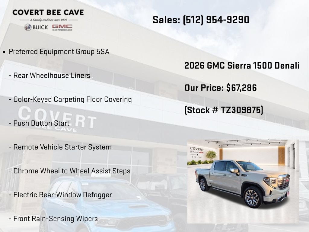 New 2026 GMC Sierra 1500 Denali AWD/4WD image 13