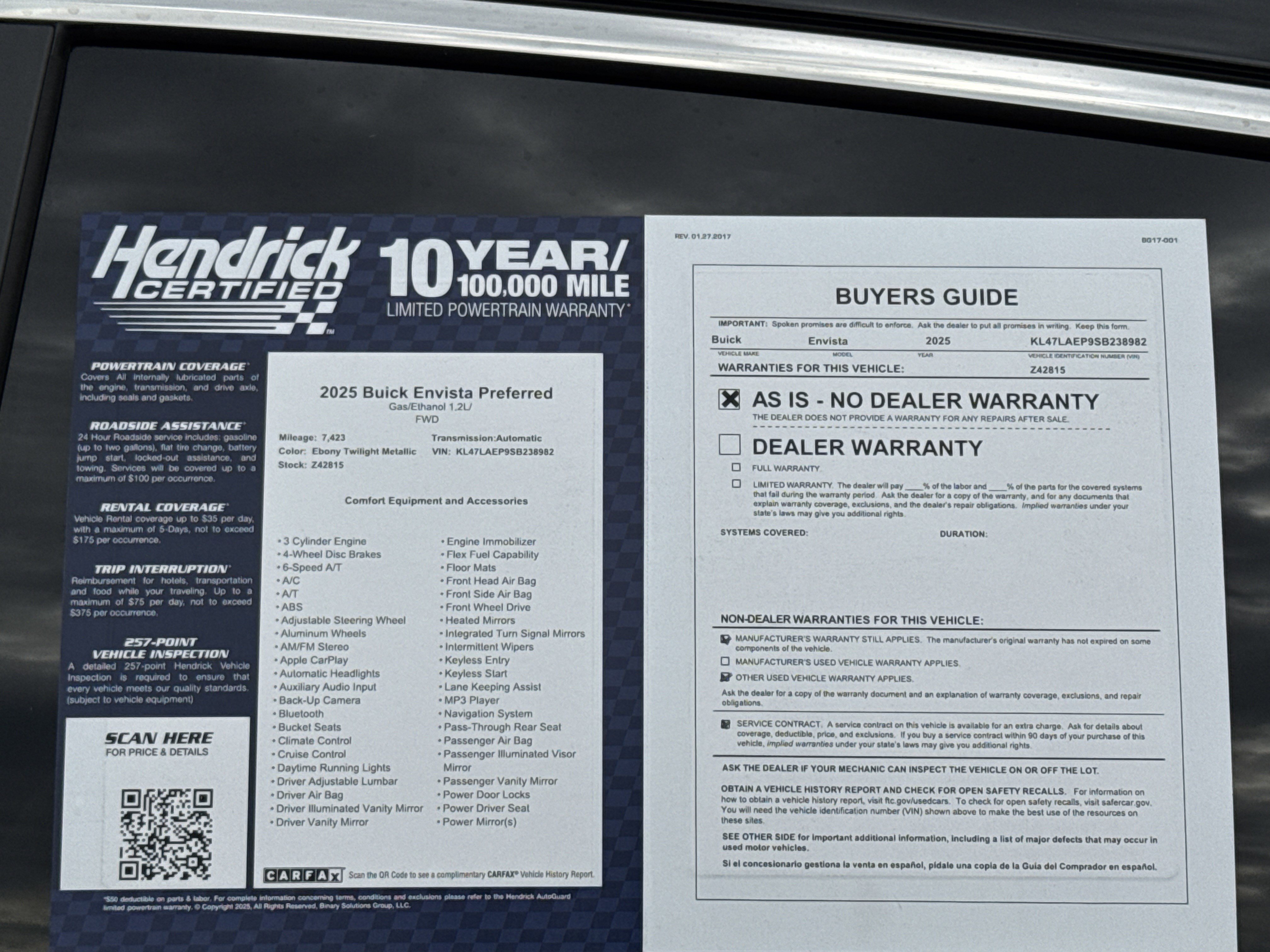 Used 2025 Buick Envista Preferred w/ Convenience I Package image 34