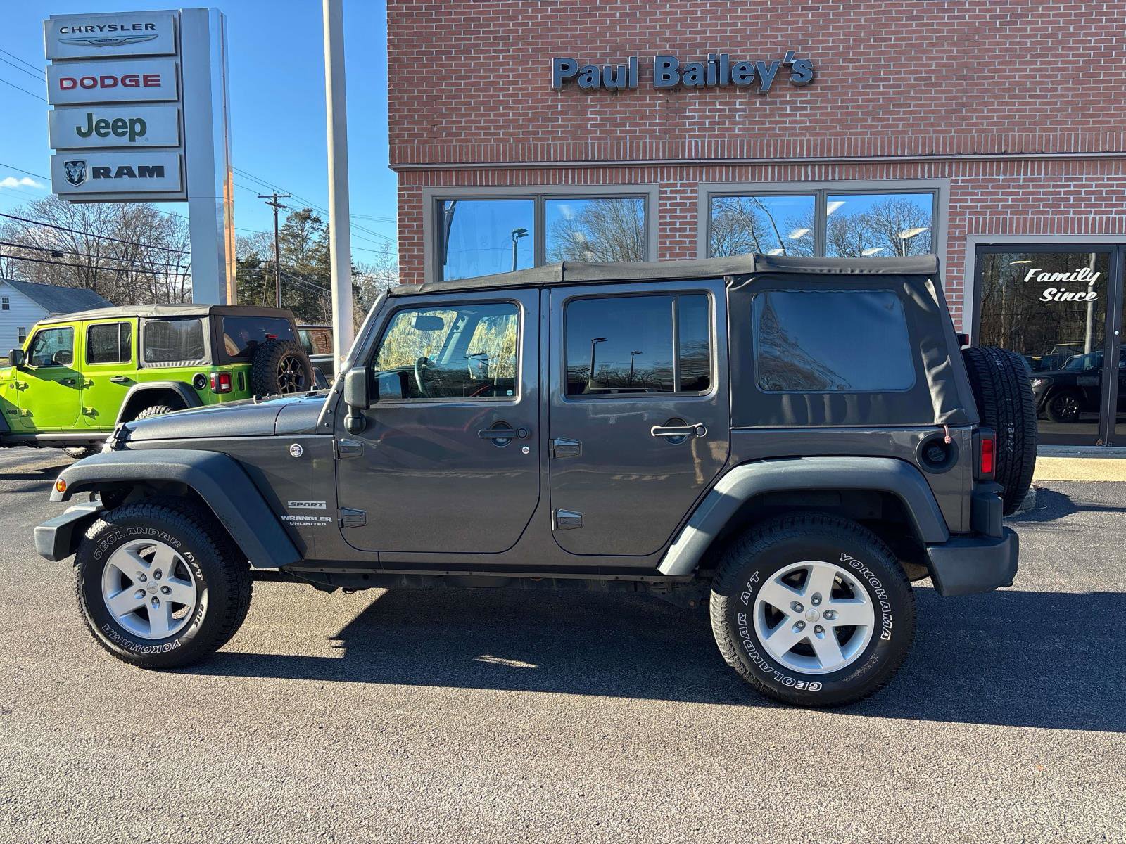 Used 2017 Jeep Wrangler Unlimited Sport w/ Quick Order Package 24S image 2