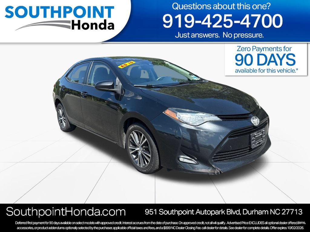Used 2017 Toyota Corolla L FWD 360° Tour