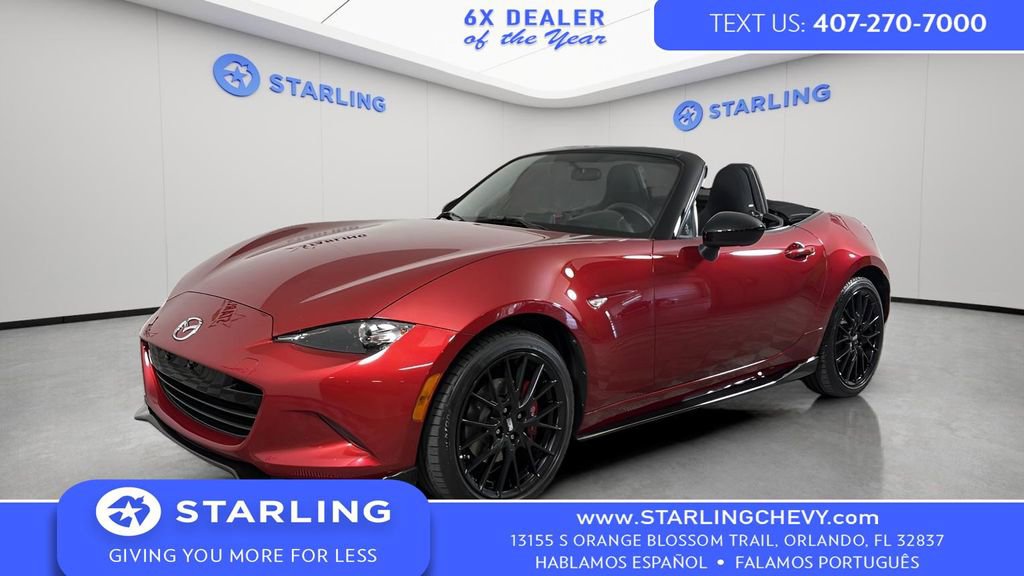 Used 2016 MAZDA MX-5 Miata Club w/ Brembo/BBS Package RWD image 1
