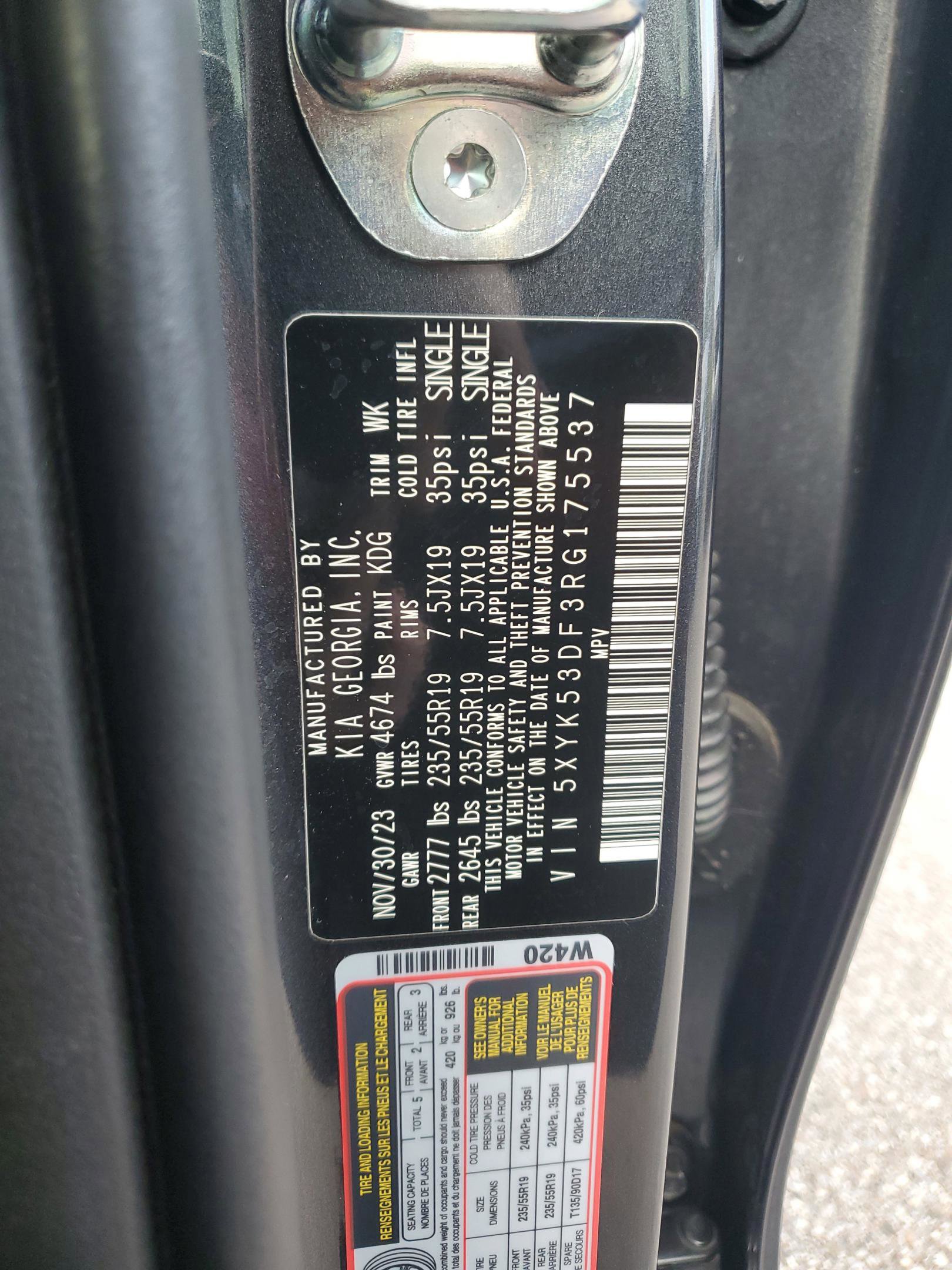 Certified 2024 Kia Sportage SX FWD image 32