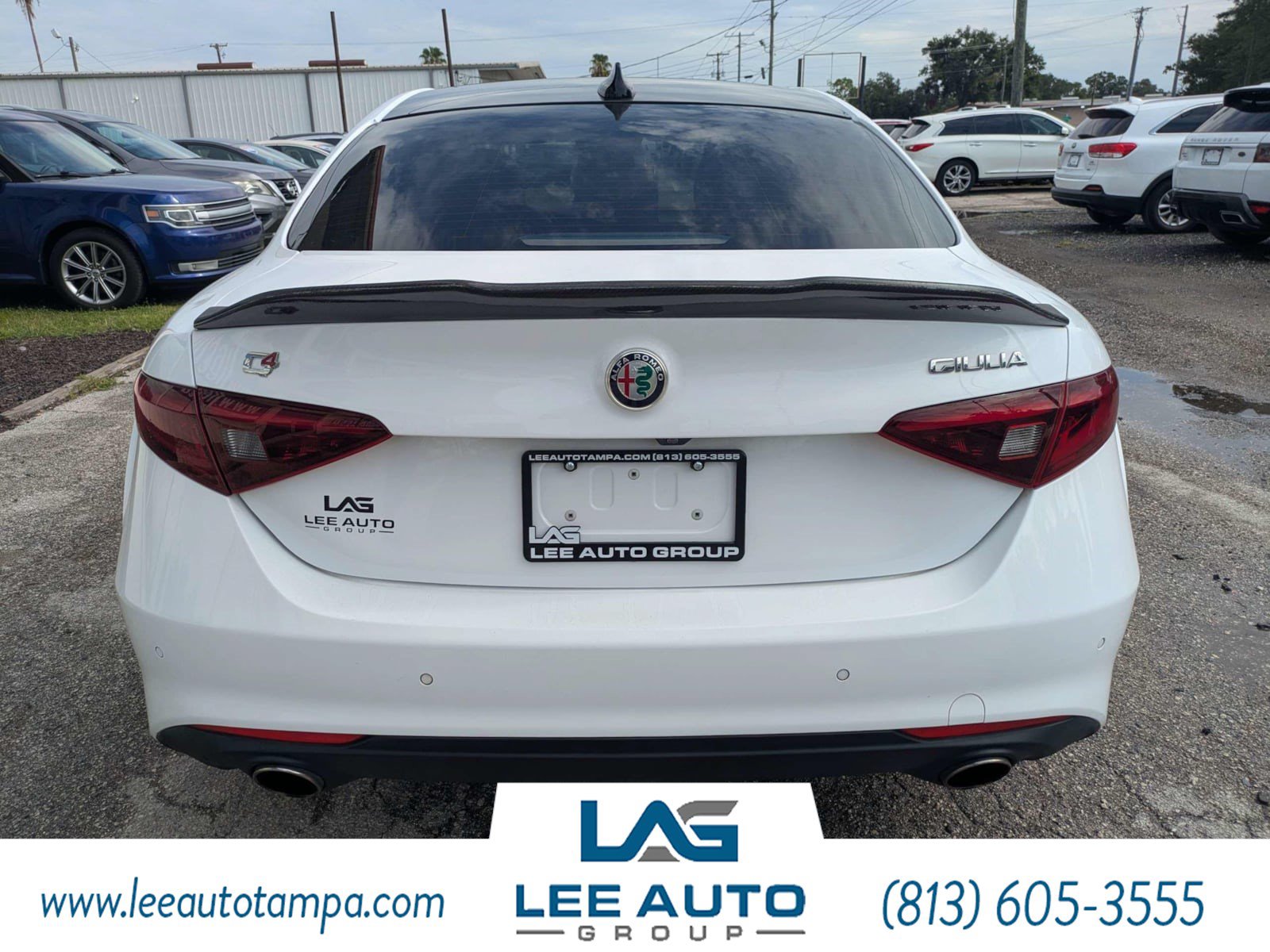 Used 2017 Alfa Romeo Giulia Ti w/ TI Lusso Light Wood Package AWD/4WD image 4