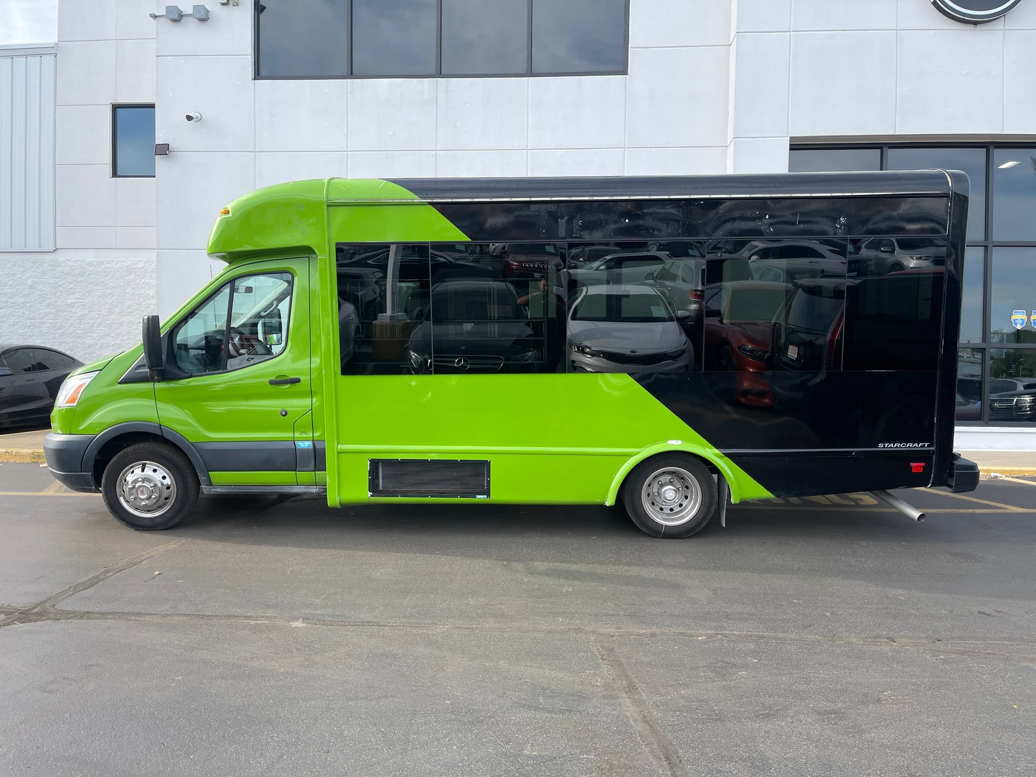Used 2018 Ford Transit 350 156 DRW w/ Shuttle Bus Prep Package RWD image 6
