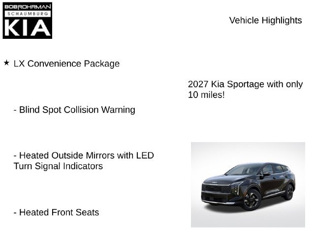 New 2027 Kia Sportage LX w/ LX Convenience Package AWD/4WD image 7