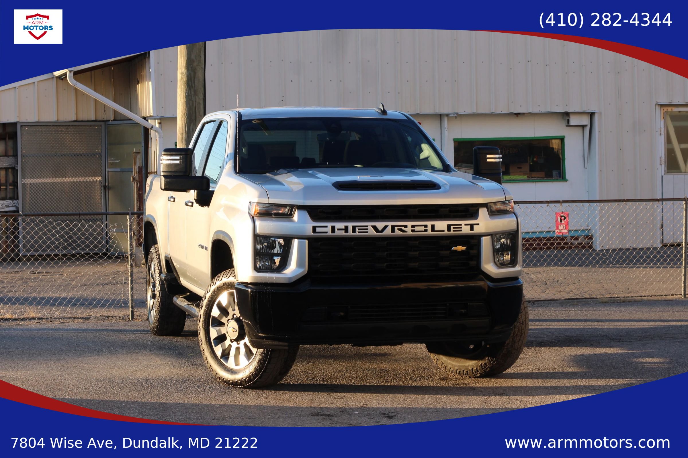 Used 2022 Chevrolet Silverado 2500 Custom w/ Custom Convenience Package AWD/4WD image 1