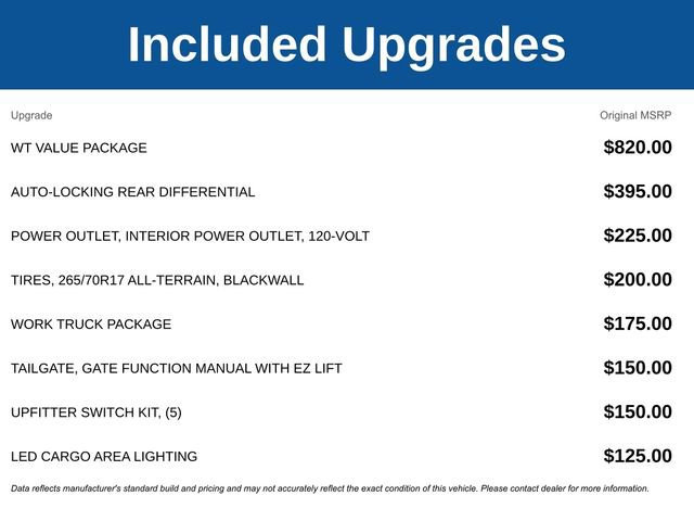 New 2026 Chevrolet Silverado 1500 W/T w/ WT Value Package image 5