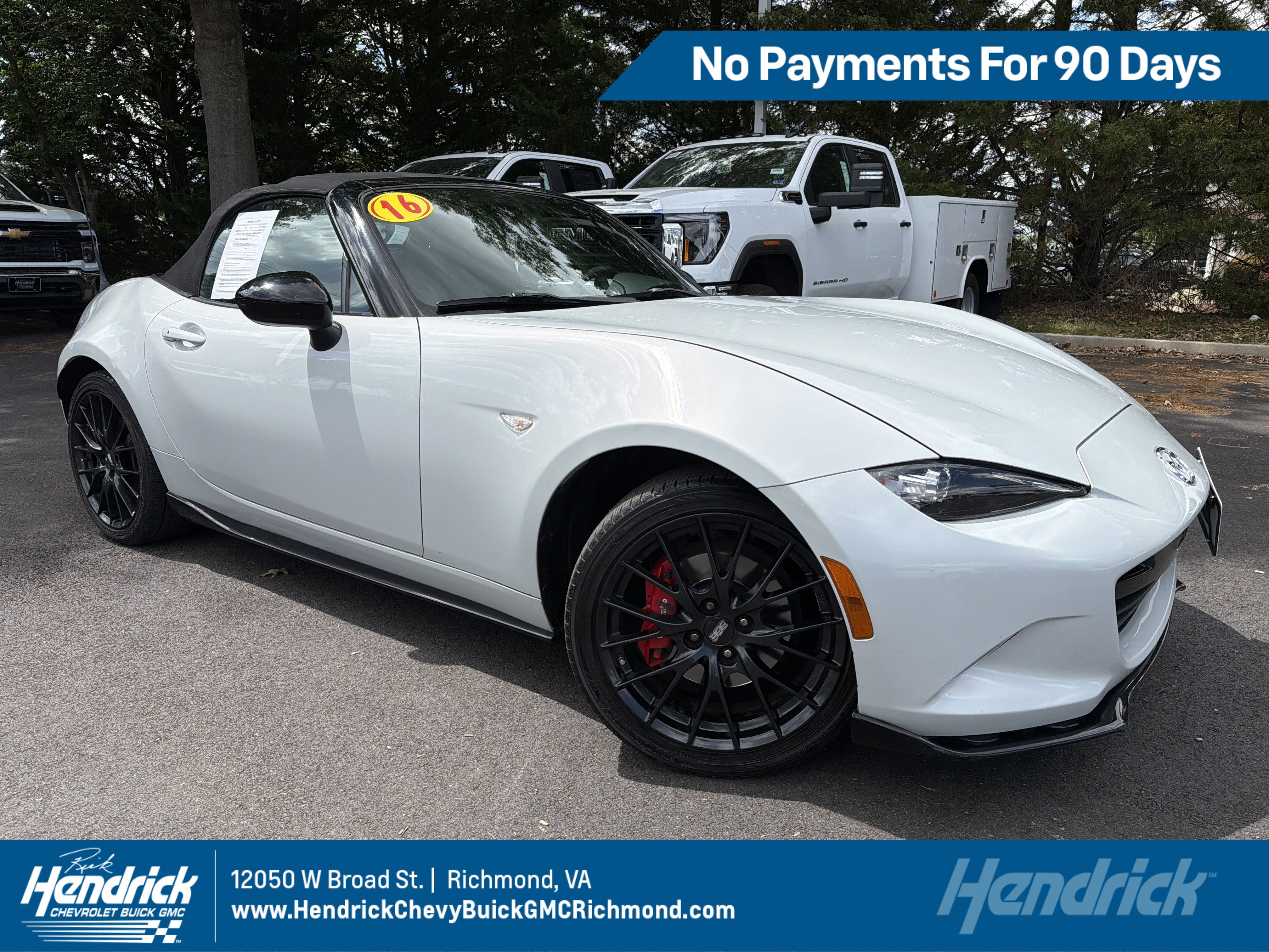 Used 2016 MAZDA MX-5 Miata Club w/ Brembo/BBS Package