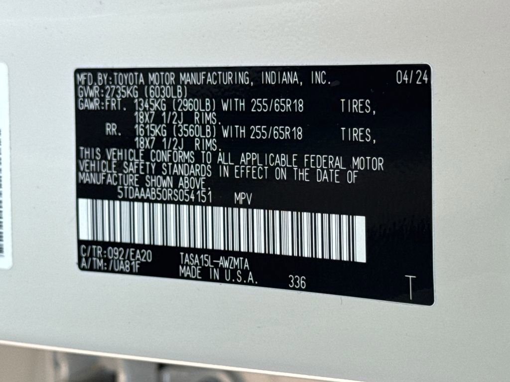 Used 2024 Toyota Grand Highlander XLE image 45