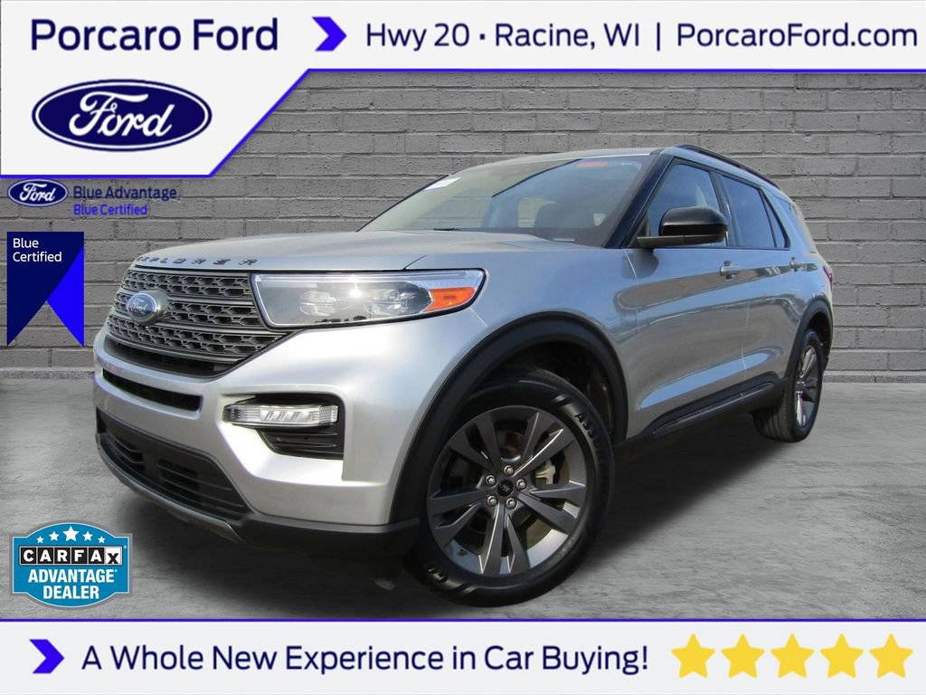 Certified 2024 Ford Explorer XLT w/ Equipment Group 202A AWD/4WD image 1
