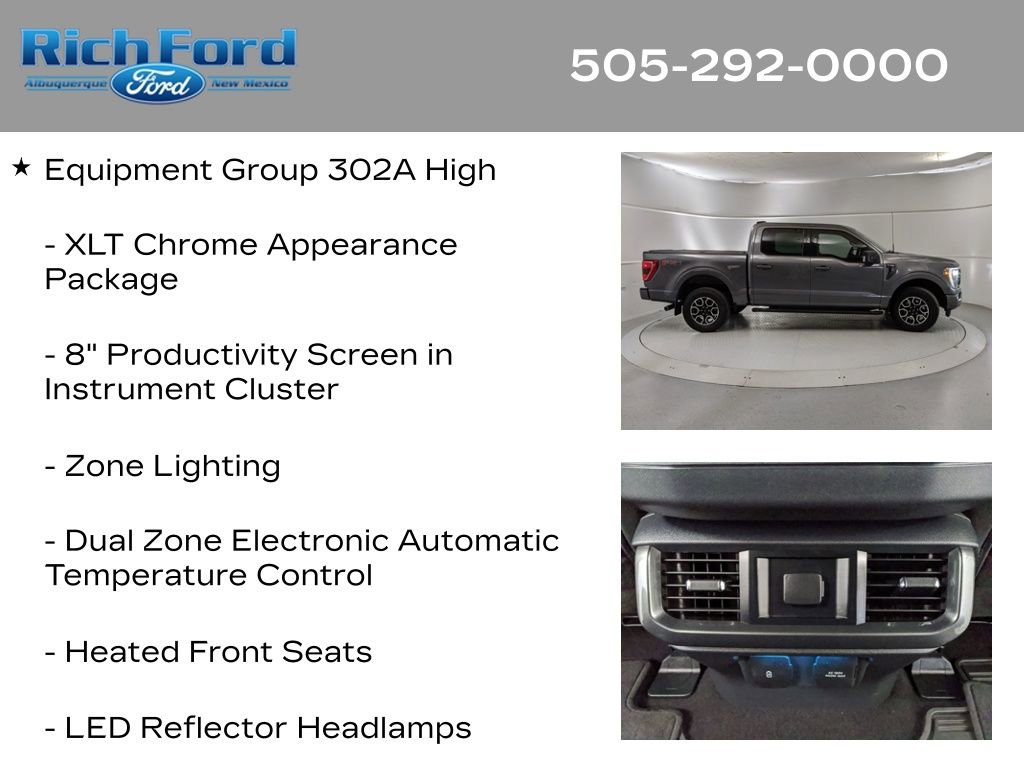 Used 2023 Ford F150 XLT w/ Equipment Group 302A High image 22
