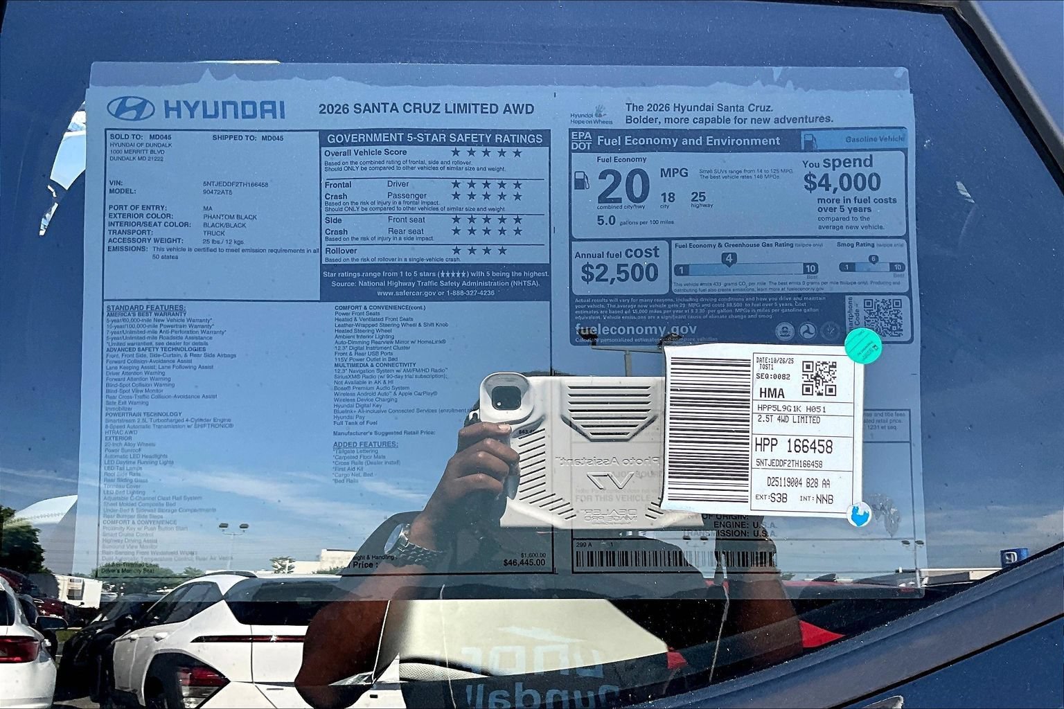 New 2026 Hyundai Santa Cruz Limited AWD/4WD image 19