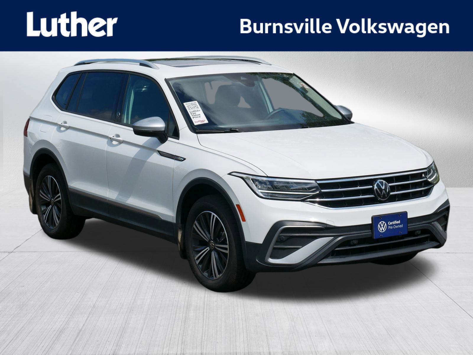 Certified 2024 Volkswagen Tiguan Wolfsburg Edition w/ Panoramic Sunroof Package