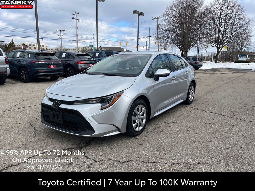 Certified 2020 Toyota Corolla LE