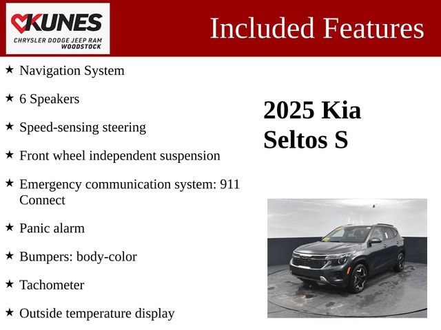 Used 2025 Kia Seltos S FWD image 3