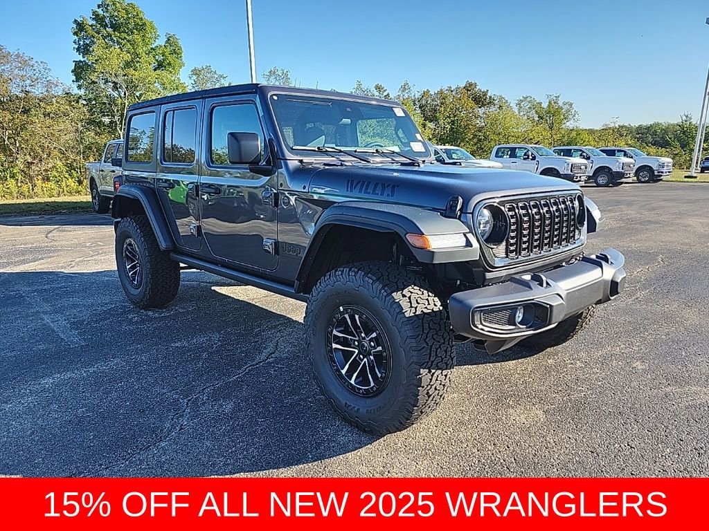 New 2025 Jeep Wrangler Willys