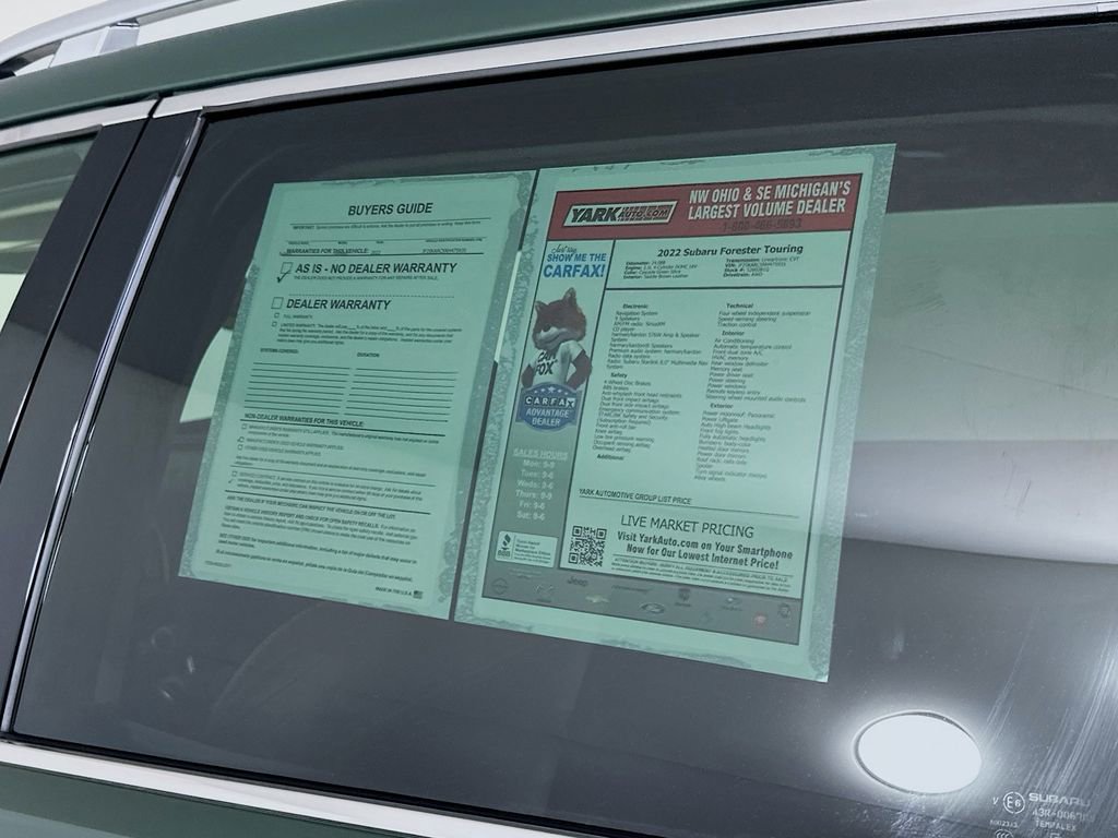 Used 2022 Subaru Forester Touring image 13