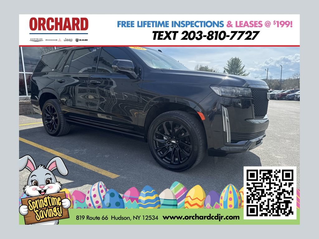 Used 2022 Cadillac Escalade Sport Platinum w/ LPO, ONYX Package