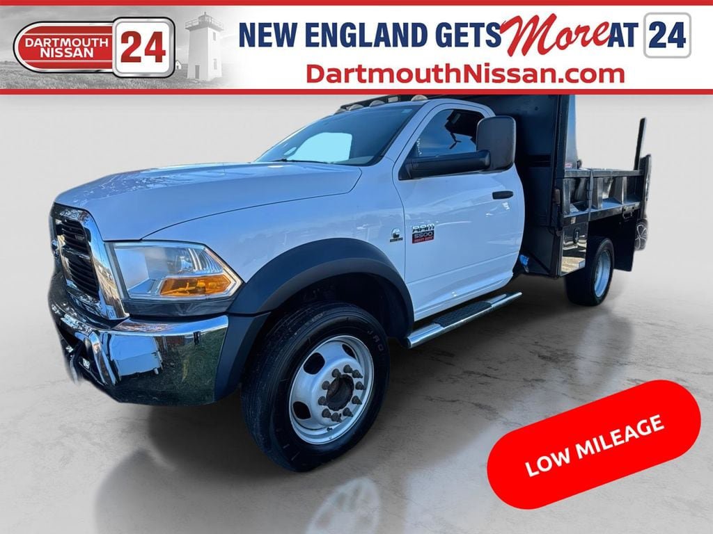 Used 2011 RAM 5500 4x4 Regular Cab w/ HD Snow Plow Prep Group image 1