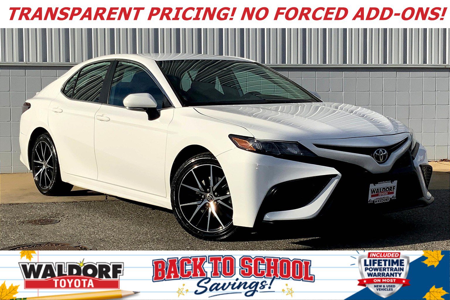 Used 2022 Toyota Camry SE FWD image 1