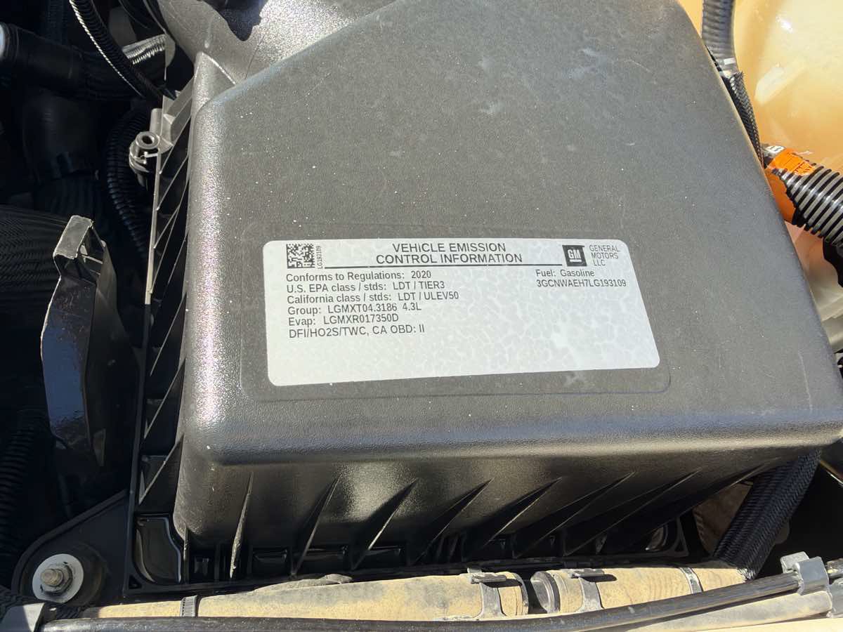 Used 2020 Chevrolet Silverado 1500 W/T w/ WT Fleet Convenience Package RWD image 24