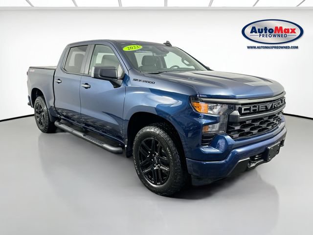 Used 2023 Chevrolet Silverado 1500 Custom w/ LPO, Dark Essentials Package