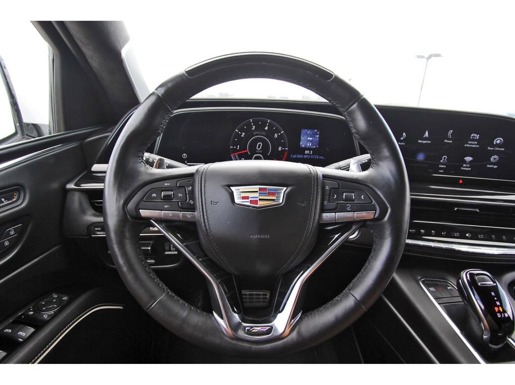 Certified 2023 Cadillac Escalade V w/ LPO, ONYX Package image 15