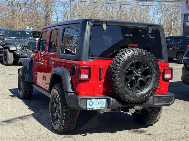 Certified 2022 Jeep Wrangler Unlimited Sport AWD/4WD image 9