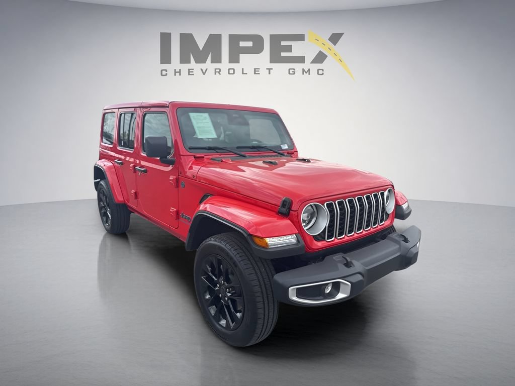 Used 2025 Jeep Wrangler Unlimited Sahara w/ Safety Group AWD/4WD image 7