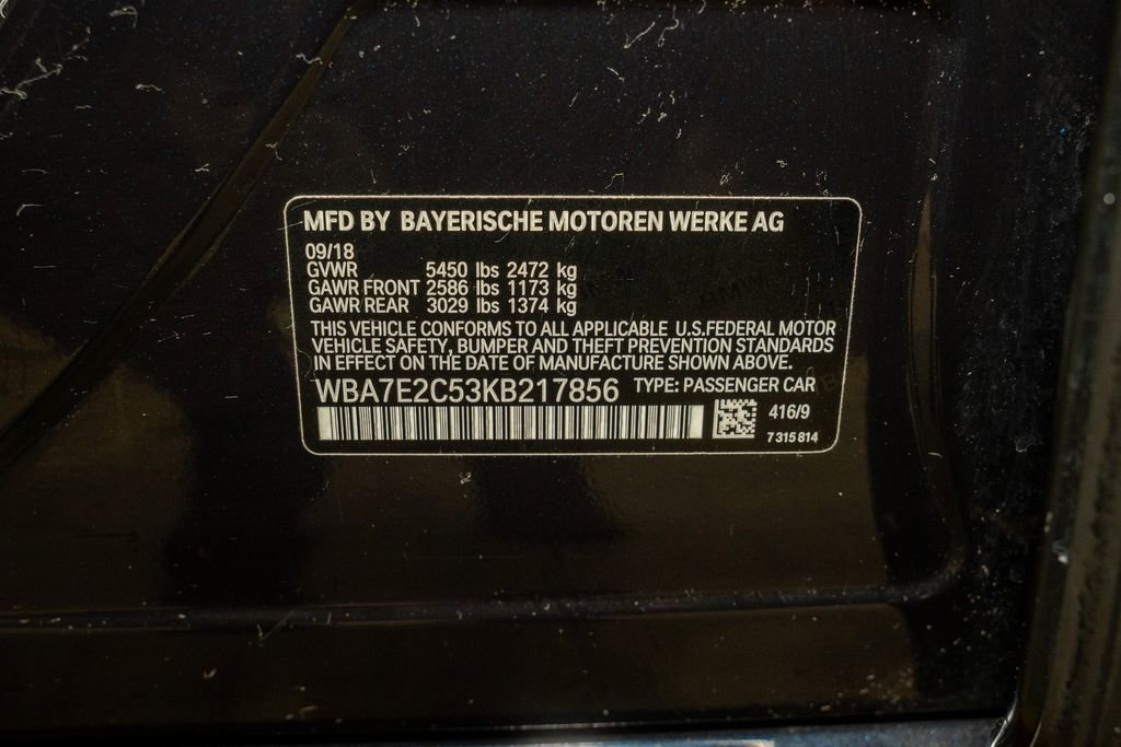 Used 2019 BMW 740i w/ M Sport Package image 23