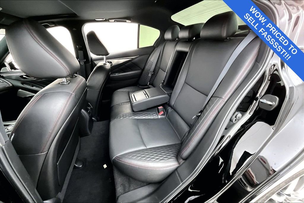 Used 2022 INFINITI Q50 Red Sport 400 image 35