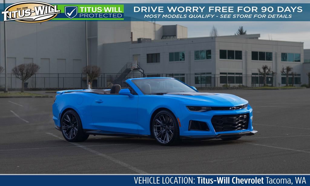 Used 2023 Chevrolet Camaro ZL1 RWD image 1
