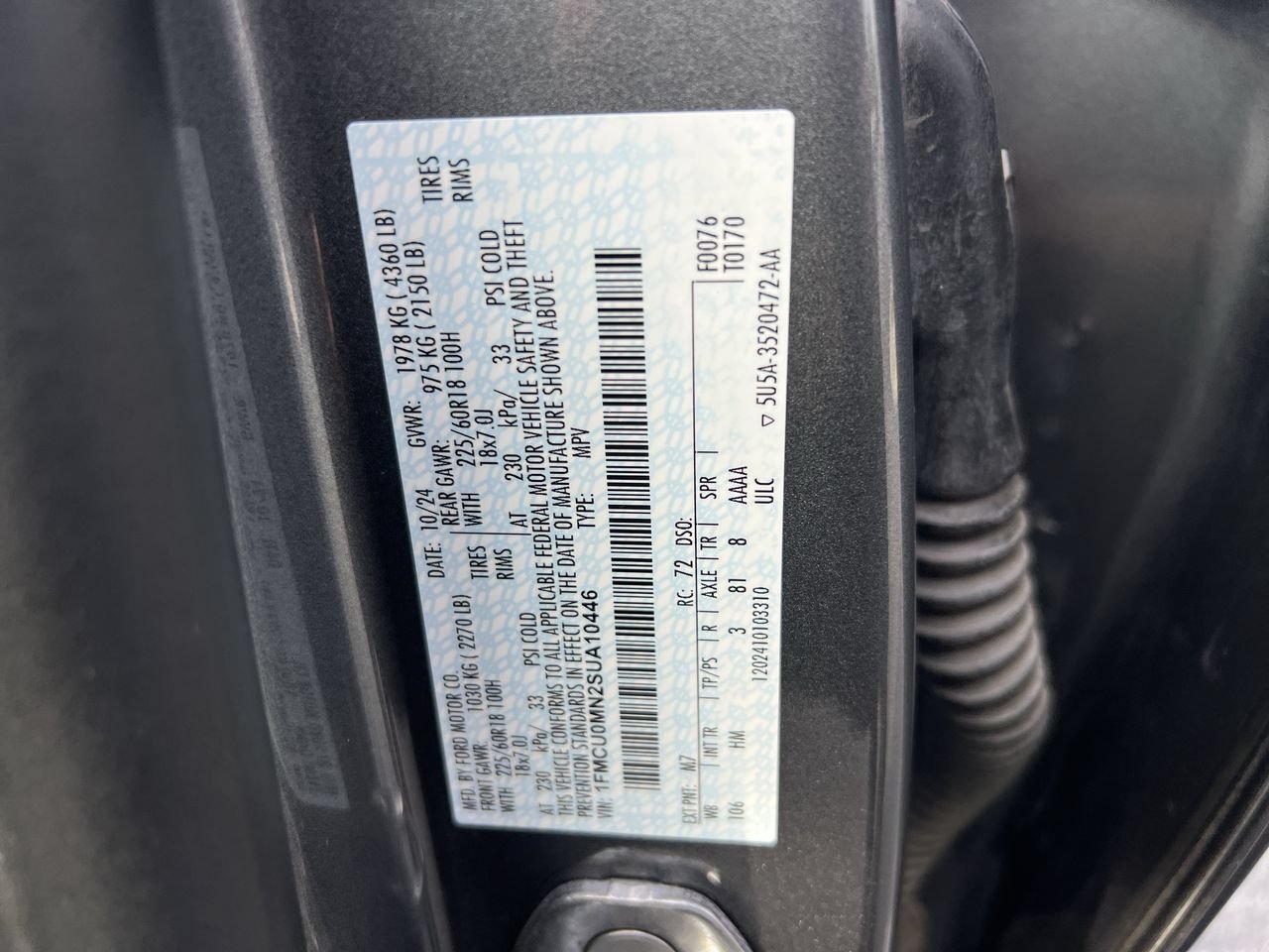 Used 2025 Ford Escape ST-Line FWD image 36