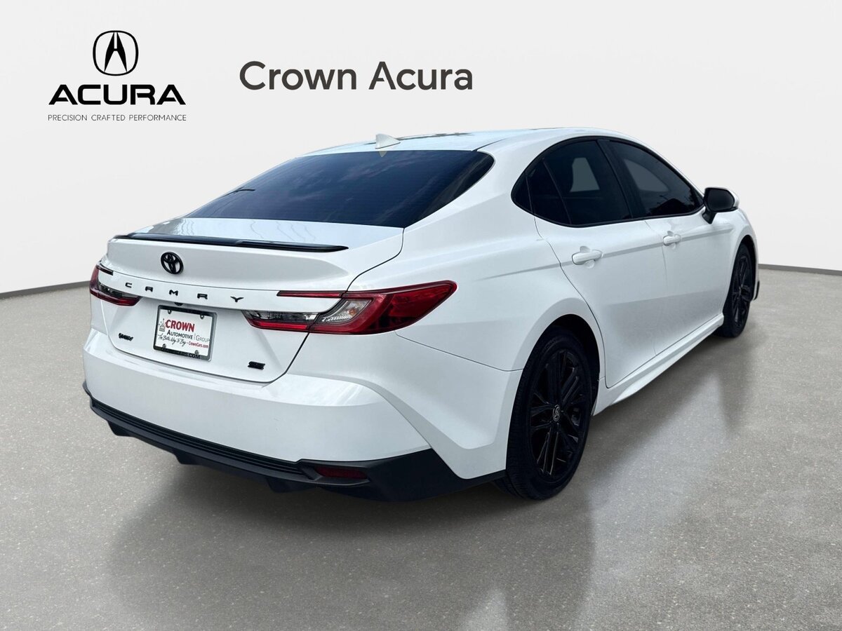 Used 2025 Toyota Camry SE w/ Multimedia Upgrade Package FWD image 4