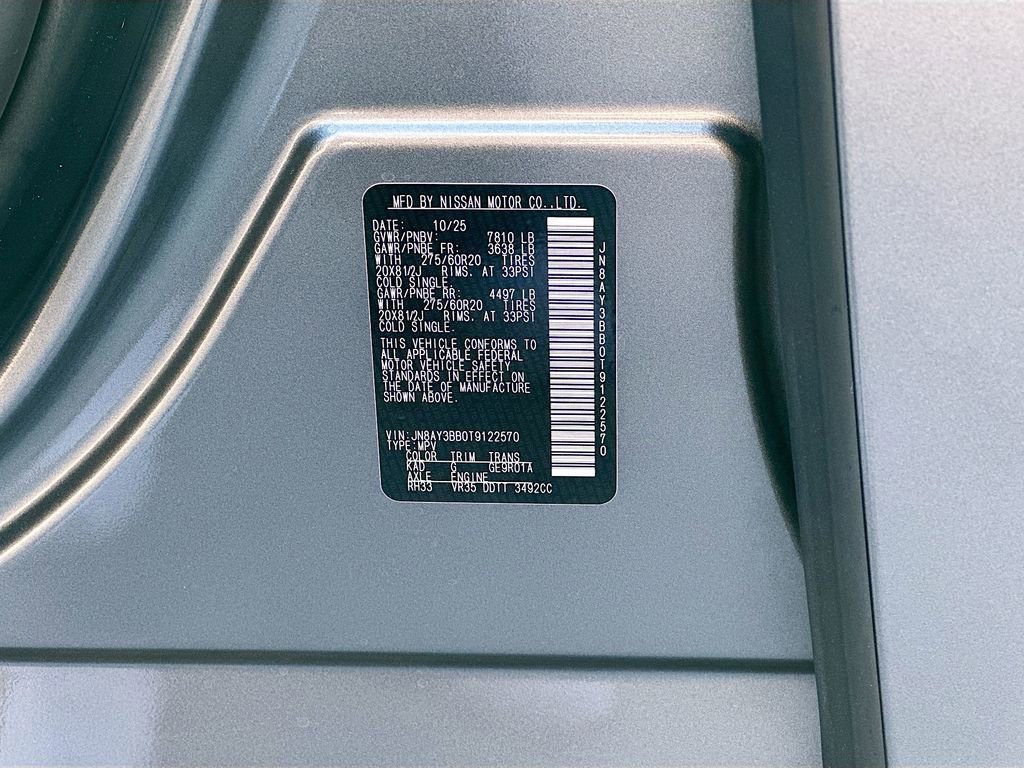 New 2026 Nissan Armada SL image 34