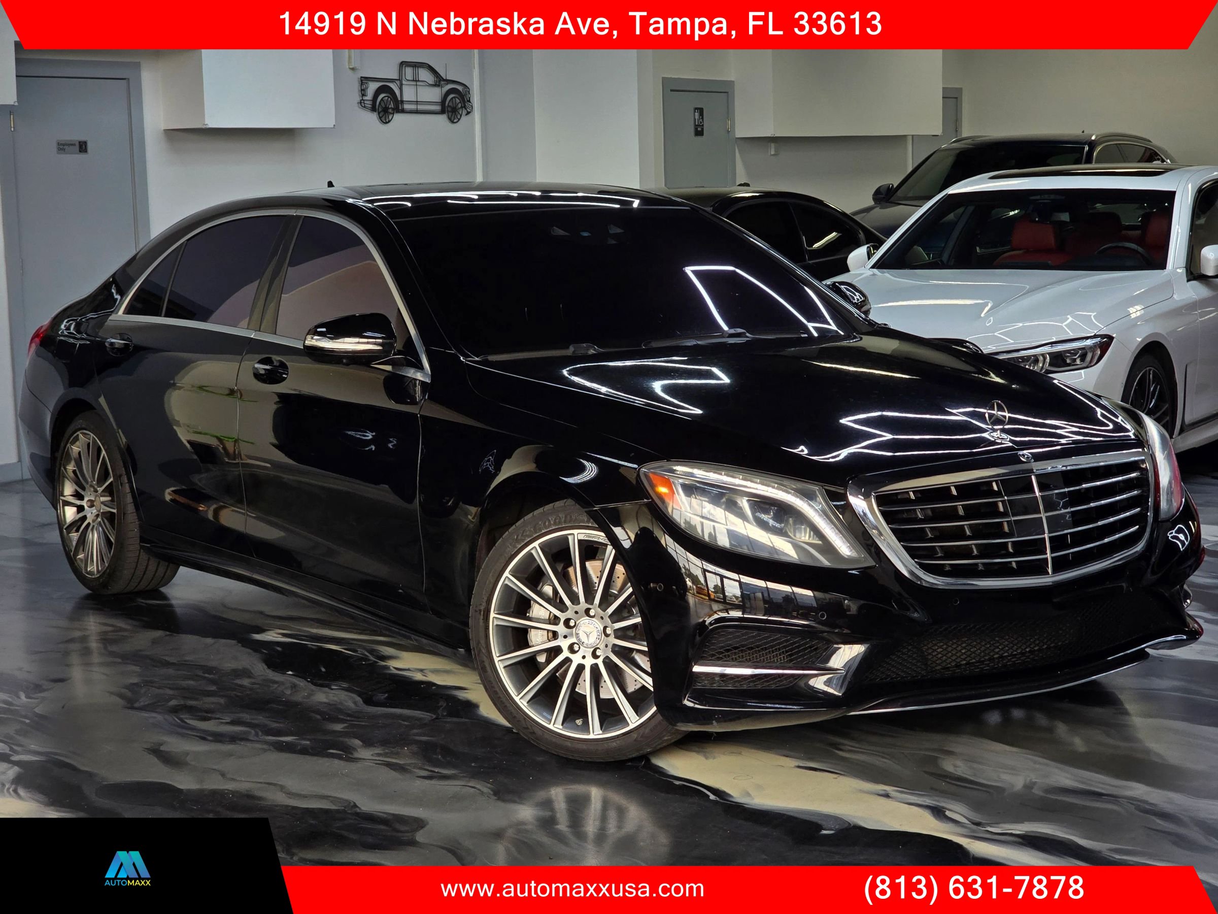 Used 2017 Mercedes-Benz S 550 4MATIC Sedan w/ Sport Package image 2