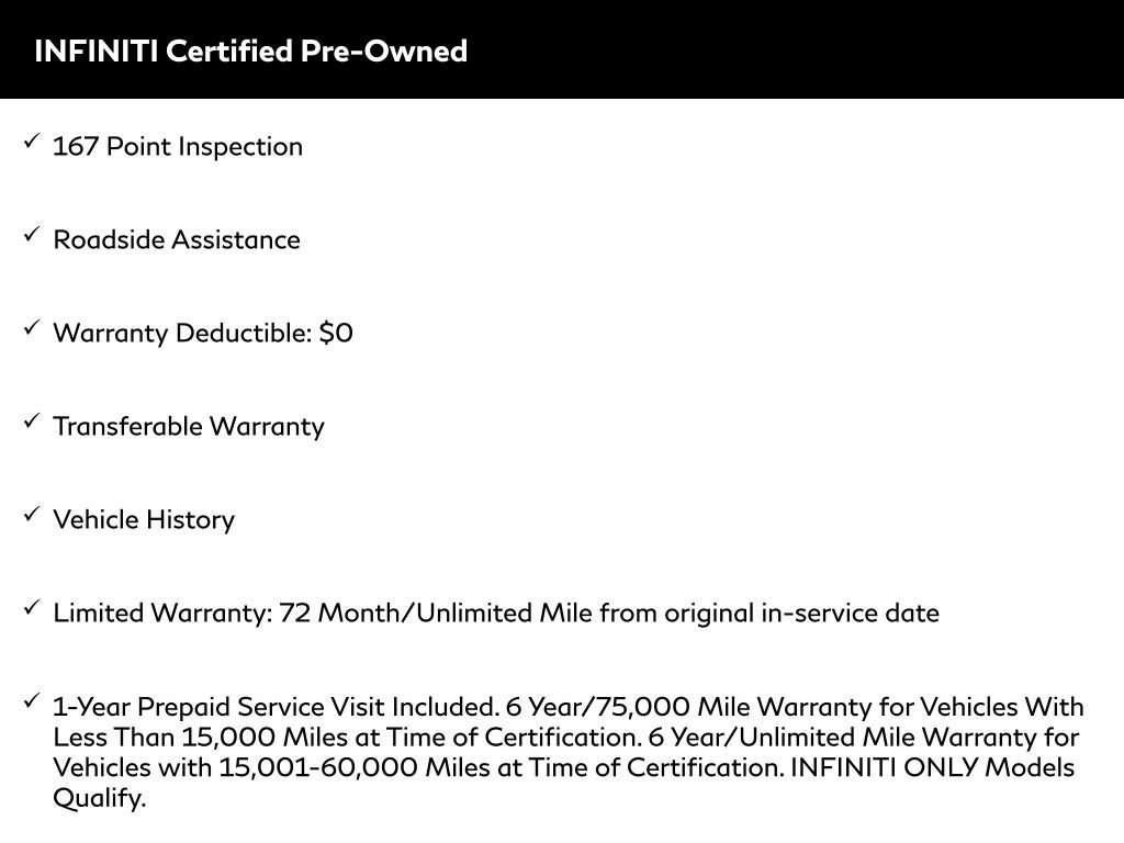 Certified 2023 INFINITI Q50 Sensory RWD image 3