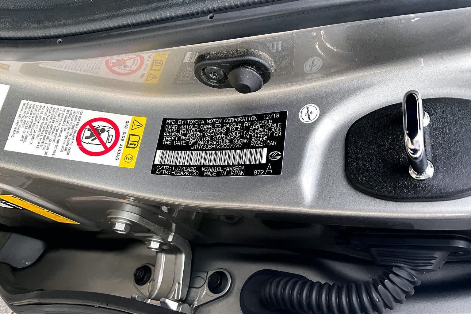 Used 2019 Lexus UX 200 w/ Accessory Package 2 FWD image 36
